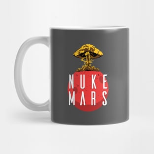 Nuke Mars Funny Elon Musk Twitter Quote Mug